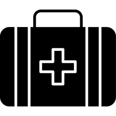 Fototapeta premium First Aid Kit Icon