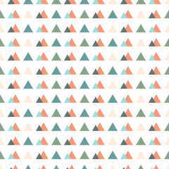 colorful pyramid triangles seamless geometric pattern