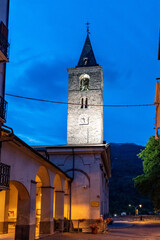 Il campanile di San Martino ad Ormea 