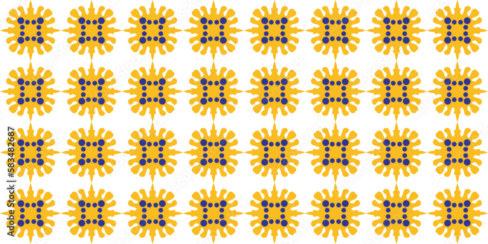 Leinwandbilder background pattern with geometric style connected image setup