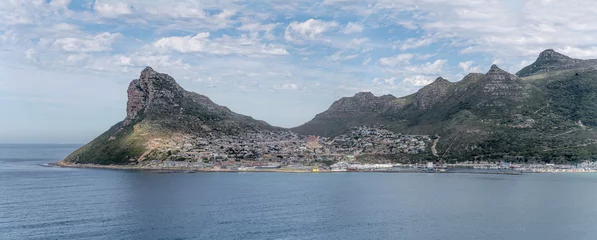 Fototapeten Hout Bay Heights village on Hout Bay, Cape Town © hal_pand_108