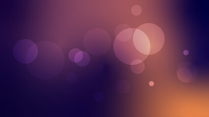 Purple and yellow bokeh gradient abstract blurry colorful background 