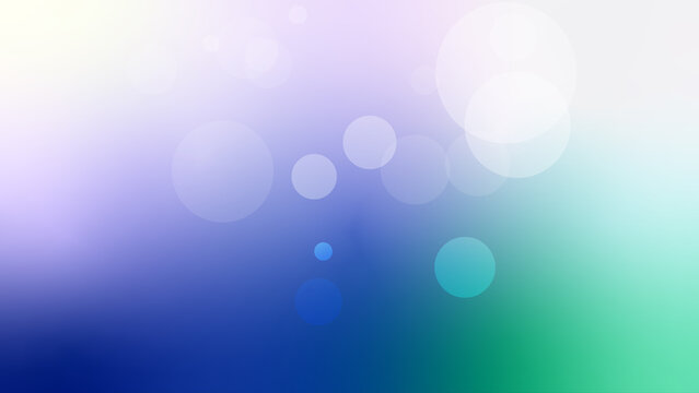 Purple and green bokeh gradient abstract blurry colorful background 