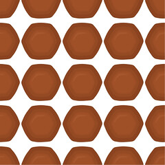 Fototapeta premium Pattern homemade cookie different taste in pastry biscuit