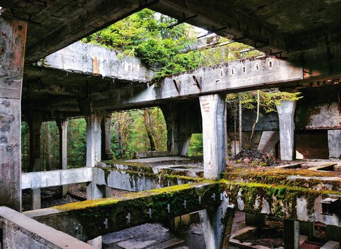 Die alte Zinnw&auml;sche bei Rolava / Sauersack im Erzgebirge / Urbex / Lost Places