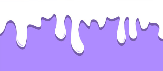 Milk background. Flat, white, milk drops. Vector illustration