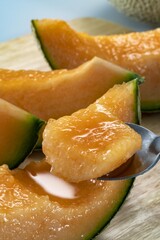 甘くて美味しいマスクメロン