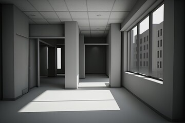 Empty office space