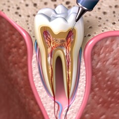 endodontic treatment root canal therapy , generative ai.