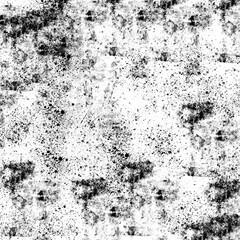 White abstract background with black film grain, noise, dotwork, halftone, grunge texture for design concepts, banners, posters, wallpapers, web, presentations and prints	