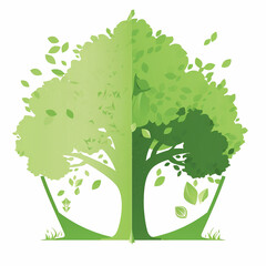 The Symbolic Tree of Life: Honoring Our Connection to Nature on Earth Day. Generative AI.