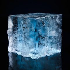 ice, water, cube, cold, isolated, glass, frozen, blue, drink, cool, white, clear, transparent, reflection, drop, wet, frost, cubes, block, melting, liquid, ice cube, crystal, fresh, freeze