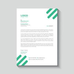  letterhead template design