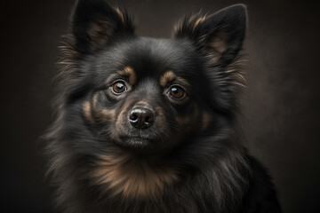 Dark and Handsome Schipperke Dog - A Miniature Devil with a Big Personality