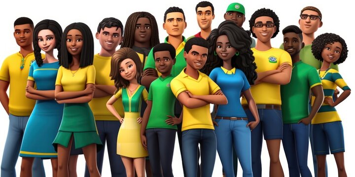 Multicultural multiracial and Inclusive: Brazilian Character Avatars for Everyone, GENERATIVE AI