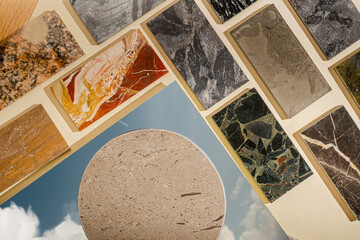 creative marble pictures abstract elements and imagery