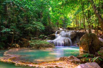 Erawan Waterfall, Kanchanaburi Thailand.