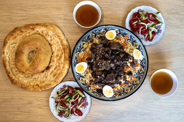 National dish of Uzbek and Uighur cuisine