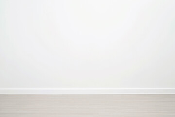 Wooden floors and beautiful white wall-mounted cornices in the house.