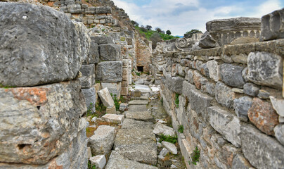 Fototapeta na wymiar Ancient Roman City Architecture 