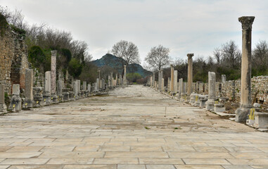 Ancient Greek Period Agora Entrance Road