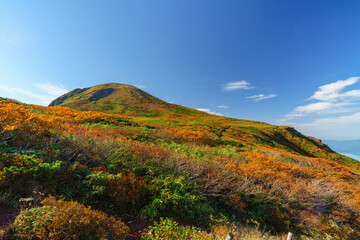 紅葉の秋田駒ケ岳登山　10月 