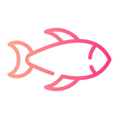 fish gradient icon