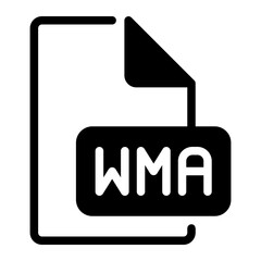 wma glyph icon