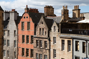 Classical architecture view in Edimbourg , Scotland