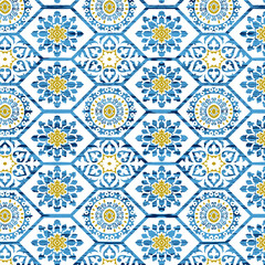 Textile and digital seamless pattern design 