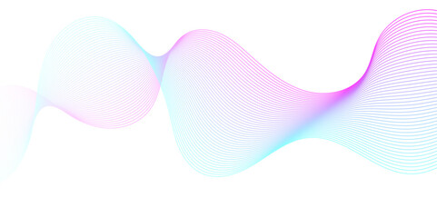 Abstract blue wave and abstract background with business lines. business background lines wave abstract stripe design. Tech with abstract wave lines. Abstract wave element for design. Digital frequenc