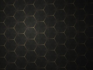 

black background with hexagon repeat pattern illustraion