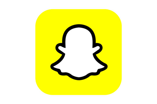 Snapchat icon, popular social media application.