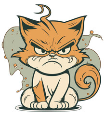 Cat-titude: The Angry Cat Design That Roars