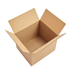 box package delivery cardboard carton packaging isolated shipping gift container brown send transport moving house relocation