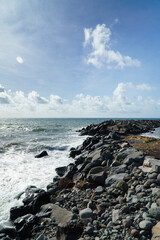 Madeira sea shore Portugal