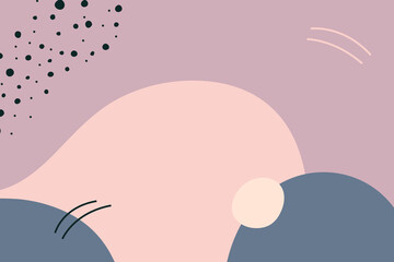 Abstract background. Modern design template in minimal style. Stylish cover for beauty presentation, branding design.	
