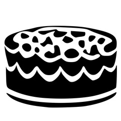 black and white of icon shape