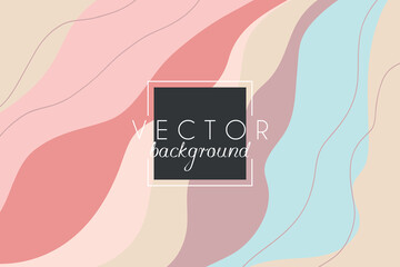 Abstract background. Modern design template in minimal style. Stylish cover for beauty presentation, branding design.	
