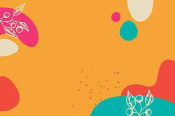 Abstract background. Modern design template in minimal style. Stylish cover for beauty presentation, branding design.	
