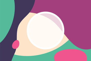 Abstract background. Modern design template in minimal style. Stylish cover for beauty presentation, branding design.	
