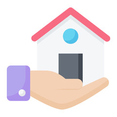 Real Estate Flat Icon