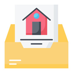 House Document Flat Icon