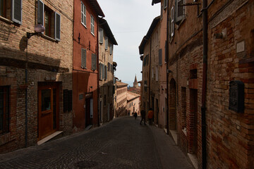 Fototapeta na wymiar city ​​of Urbino in the Marche region