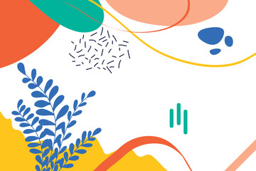 Abstract background. Modern design template in minimal style. Stylish cover for beauty presentation, branding design.	
