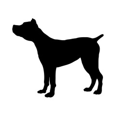 Cane Corso Silhouette Dog
