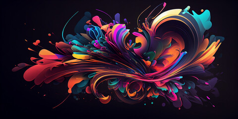 abstract fractal background