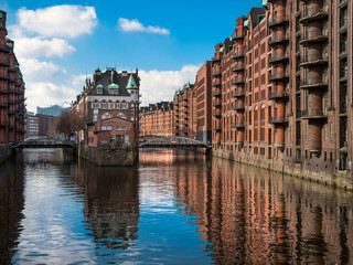 Obraz premium Historischer Hafen Hamburg