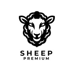 Black Sheep logo icon design illustration
