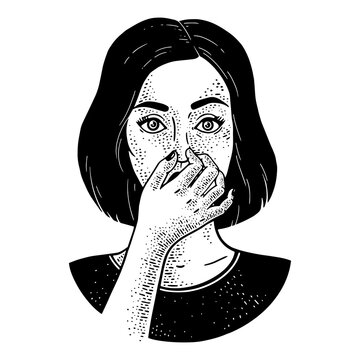 recommend clip art: Bad smell sketch PNG illustration with transparent background